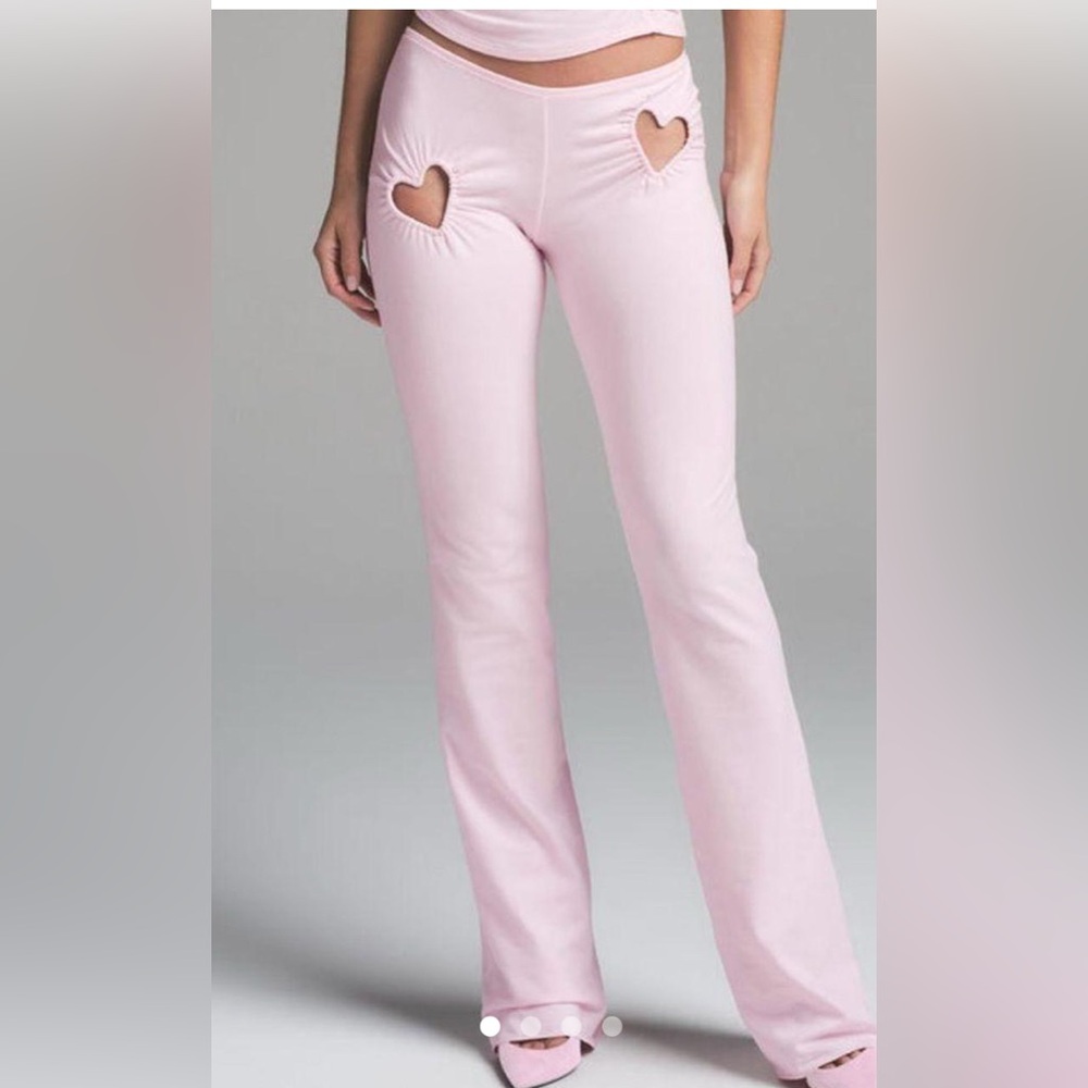 SKIMS Cotton Jersey Heart Leggings